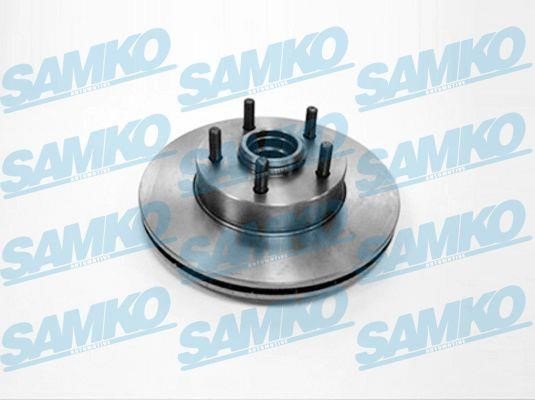Samko V1159K Front brake disc ventilated V1159K