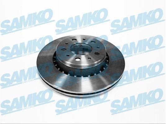 Samko V1181V Front brake disc ventilated V1181V