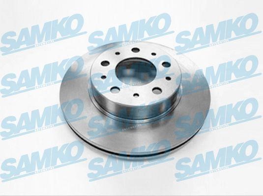 Samko V1241V Front brake disc ventilated V1241V