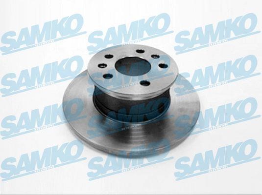 Samko V2071P Unventilated front brake disc V2071P