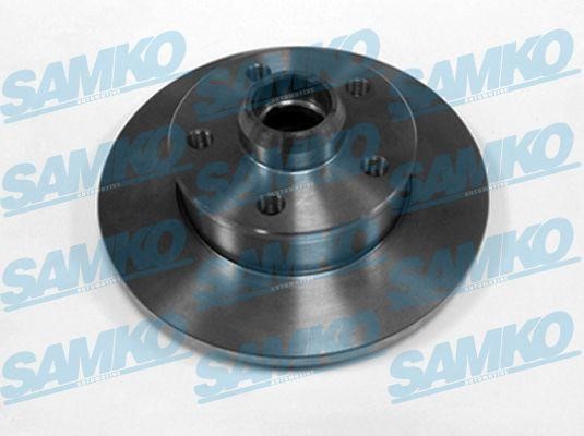 Samko V2243PA Unventilated brake disc V2243PA