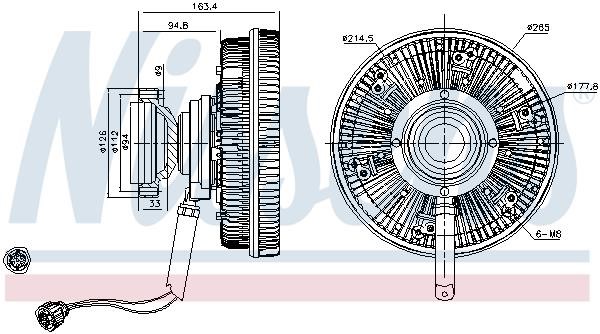 Buy Nissens 86198 at a low price in United Arab Emirates!