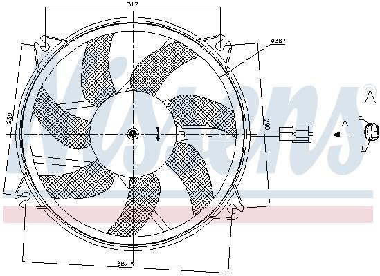 Buy Nissens 85886 at a low price in United Arab Emirates!