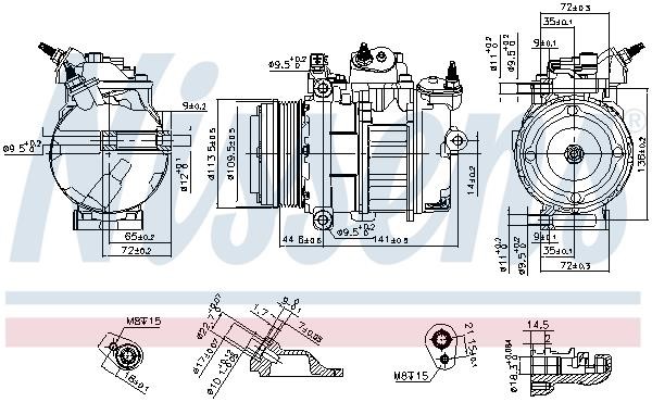 Buy Nissens 890419 at a low price in United Arab Emirates!