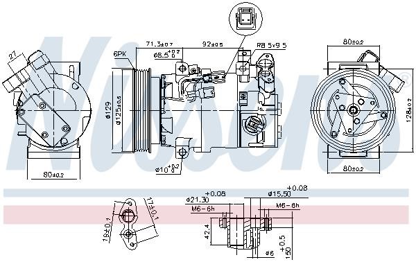 Buy Nissens 890586 at a low price in United Arab Emirates!