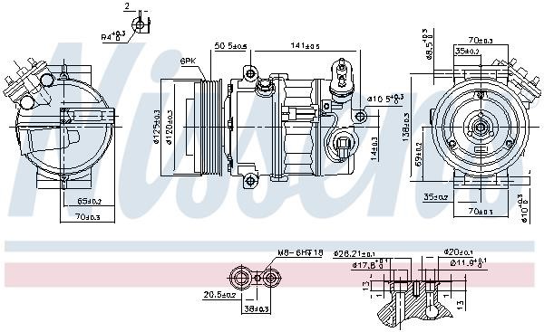 Buy Nissens 89497 at a low price in United Arab Emirates!