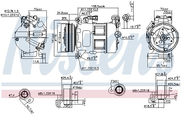 Buy Nissens 890062 at a low price in United Arab Emirates!