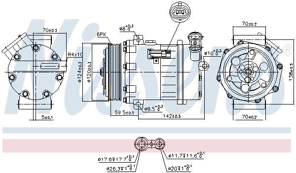 Buy Nissens 890063 at a low price in United Arab Emirates!