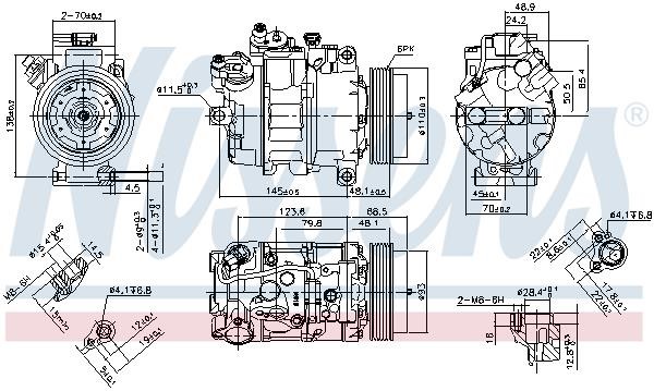 Buy Nissens 890070 at a low price in United Arab Emirates!
