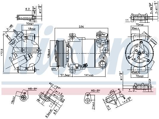 Buy Nissens 890215 at a low price in United Arab Emirates!