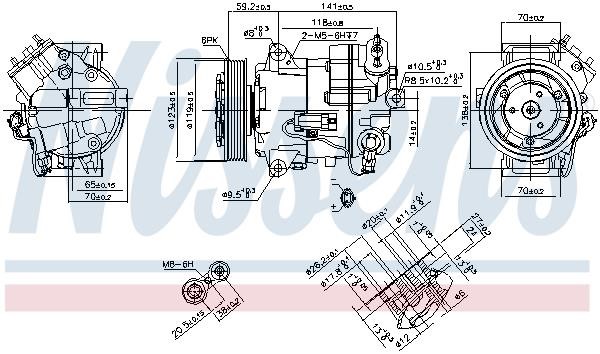 Buy Nissens 890264 at a low price in United Arab Emirates!