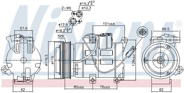 Buy Nissens 890315 at a low price in United Arab Emirates!