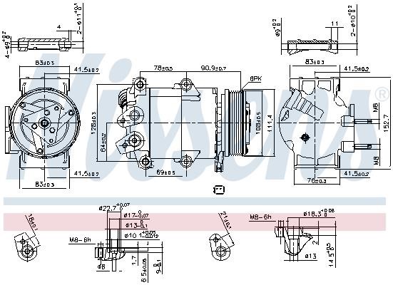Buy Nissens 890321 at a low price in United Arab Emirates!