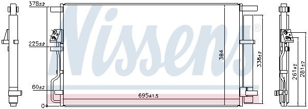 Nissens 940820 Cooler Module 940820
