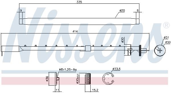 Buy Nissens 95580 at a low price in United Arab Emirates!