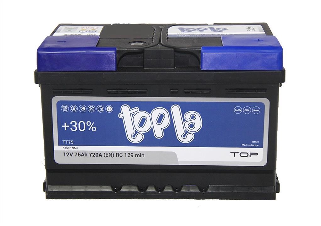 Topla 118072 Battery Topla Top 12V 75AH 720A(EN) R+ 118072