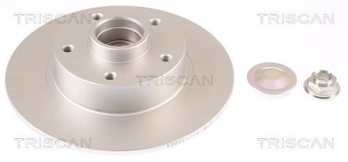 Triscan 8120 25184C Unventilated brake disc 812025184C