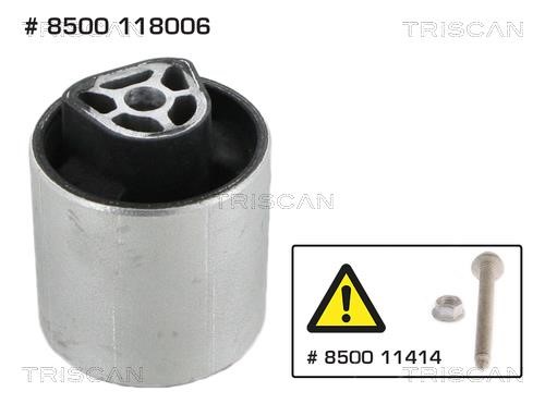Triscan 8500 118006 Control Arm-/Trailing Arm Bush 8500118006