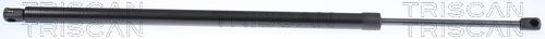 Tailgate gas struts Ford S-Max: 871016280 Triscan Tailgate strut