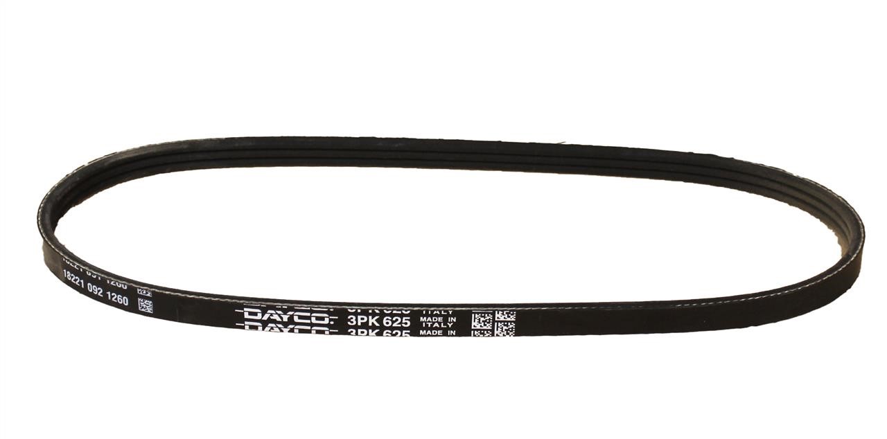 Dayco 3PK625 V-ribbed belt 3PK625 3PK625