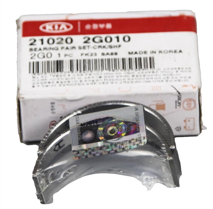 Main bearing, couple Hyundai/Kia 21020 2G010