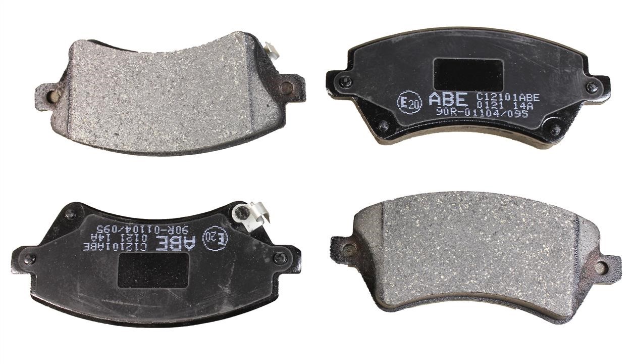ABE C12101ABE Front disc brake pads, set C12101ABE