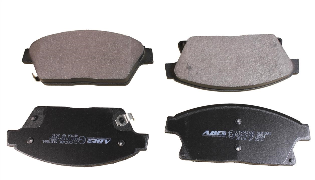 ABE C1X037ABE Front disc brake pads, set C1X037ABE