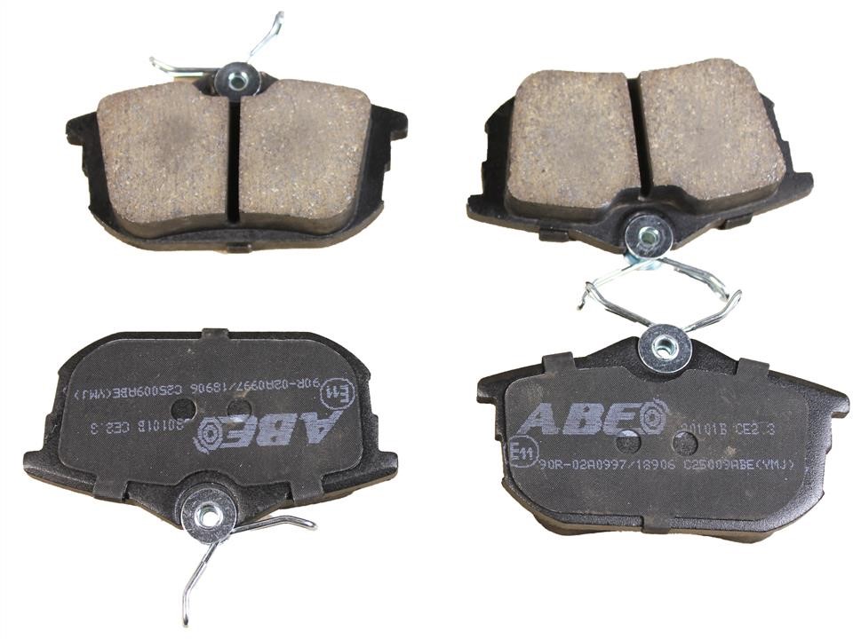 ABE C25009ABE Rear disc brake pads, set C25009ABE