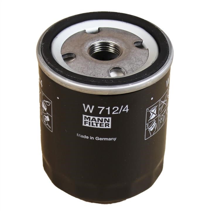 Mann-Filter W 712/4 Oil Filter W7124