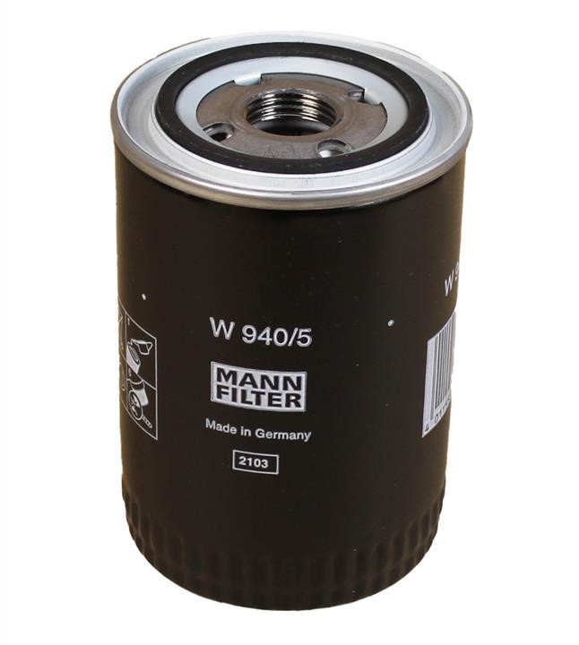 Mann-Filter W 940/5 Oil Filter W9405