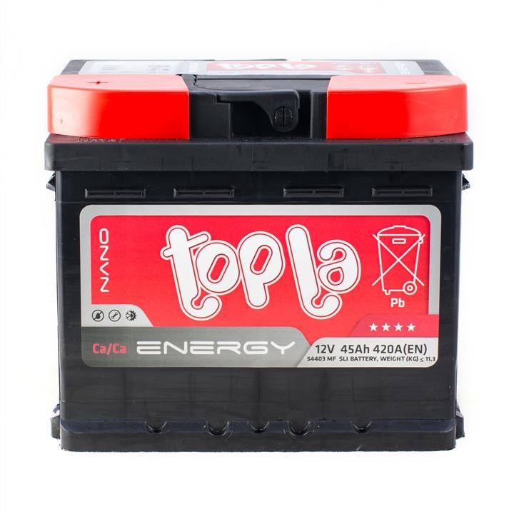 Topla 108345 Battery Topla Energy 12V 45AH 420A(EN) L+ 108345