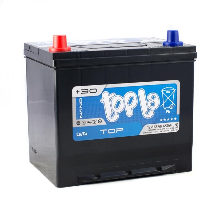 Topla 118765 Battery Topla Top 12V 65AH 650A(EN) L+ 118765