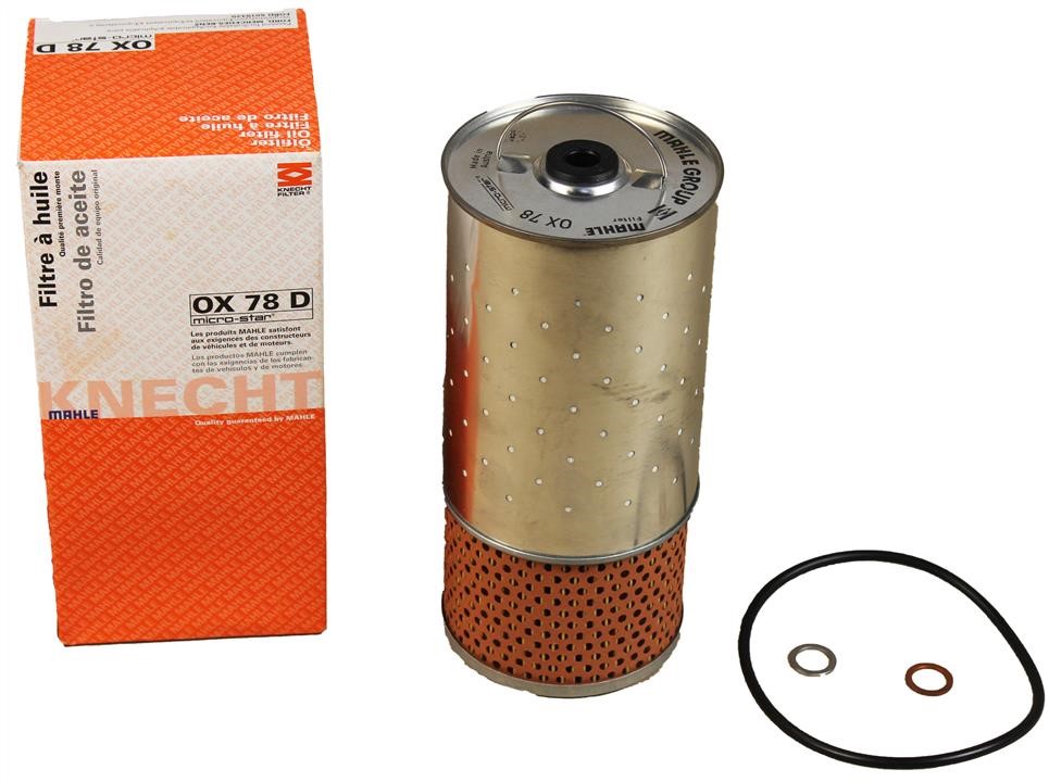 Oil Filter Mahle/Knecht OX 78D