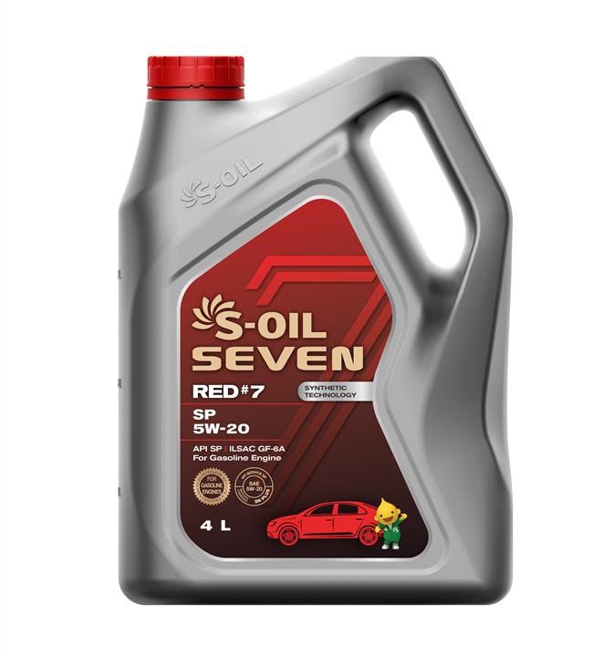 S-Oil SREDSP5204 S-OIL SEVEN RED #7 SP 5W-20 Engine Oil, 4L SREDSP5204