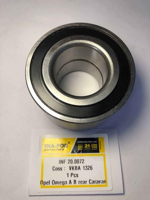 INA-FOR INF 20.0072 Wheel bearing kit INF200072