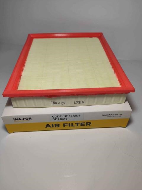 INA-FOR INF 13.0038 Air filter INF130038