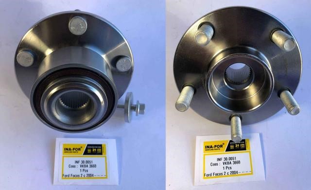 INA-FOR INF 30.0051 Wheel bearing kit INF300051