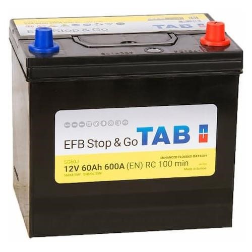Battery Tab Efb Stop-Go 12V 60AH 600A(EN) R+ TAB 212860