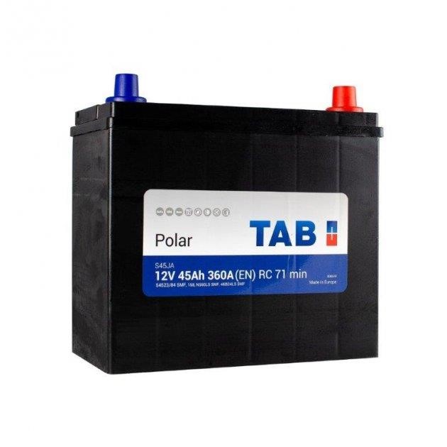 TAB 246145 Battery Tab Polar S 12V 45AH 360A(EN) Thin Clem R+ 246145