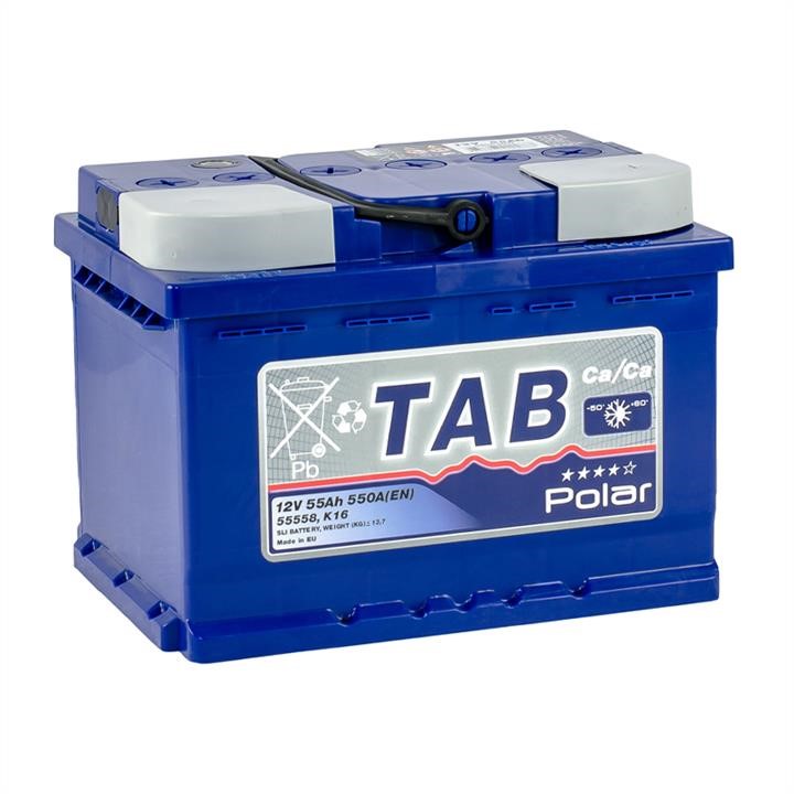 TAB 121055 Battery Tab Polar Blue 12V 55AH 550A(EN) R+ 121055
