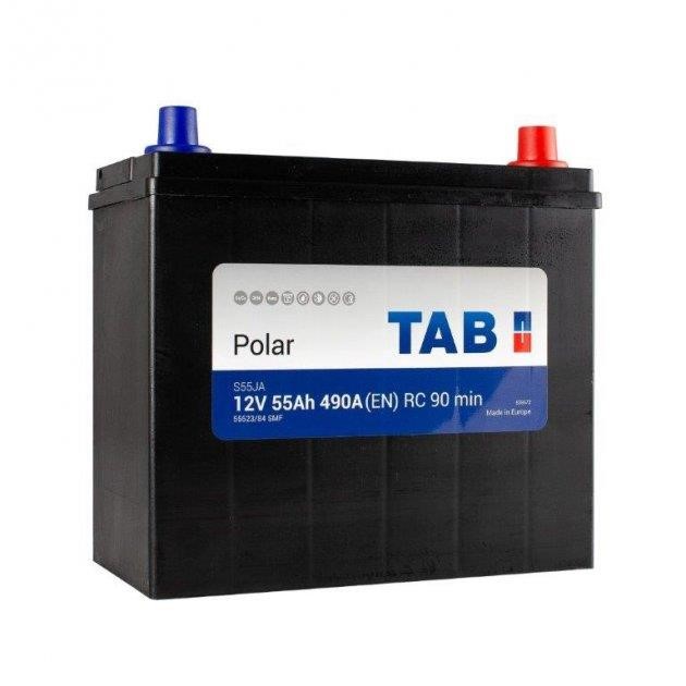 TAB 246855 Battery Tab Polar S 12V 55AH 490A(EN) R+ 246855