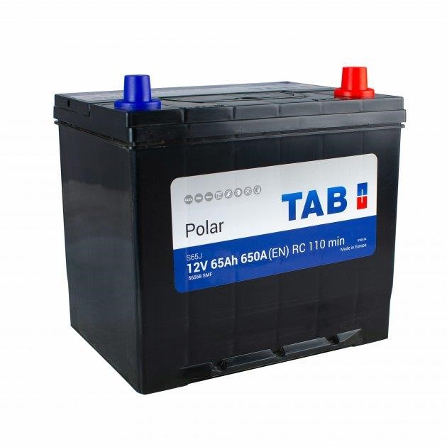 TAB 246865 Battery Tab Polar S 12V 65AH 650A(EN) R+ 246865