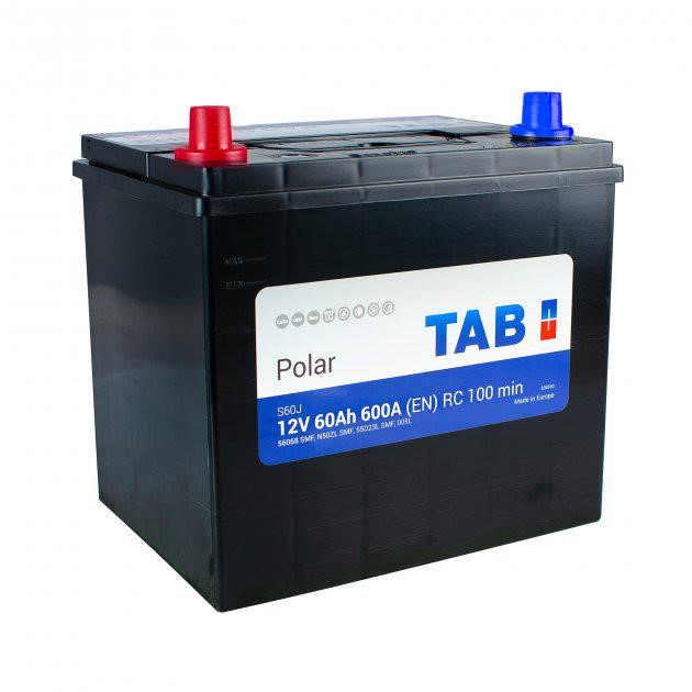 TAB 246960 Battery Tab Polar S 12V 60AH 600A(EN) L+ 246960
