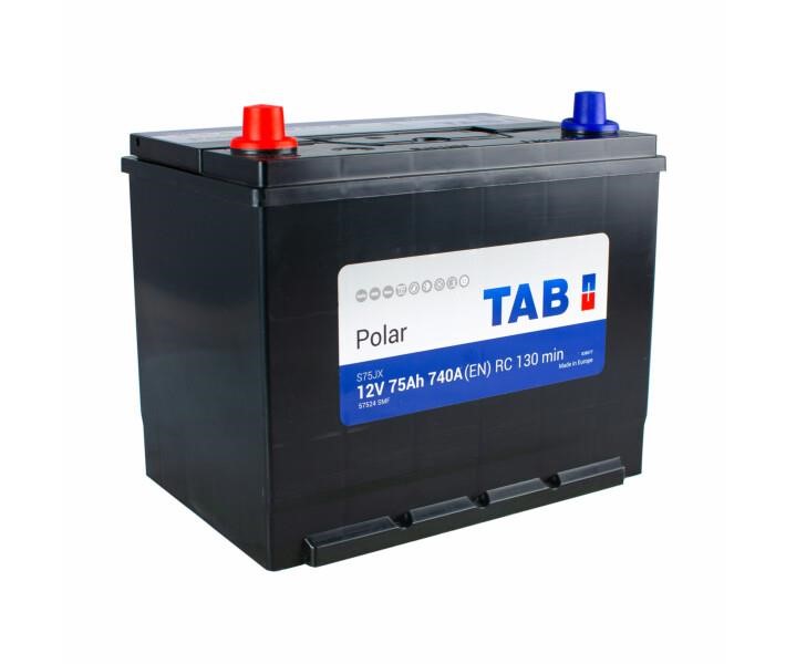 TAB 246775 Battery Tab Polar S 12V 75AH 740A(EN) L+ 246775