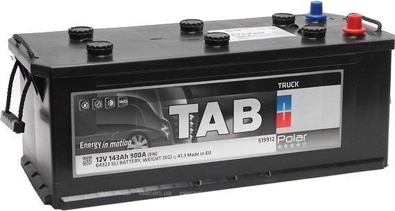 TAB TAB 143 Battery Tab Polar Truck 12V 143AH 900A(EN) L+ TAB143