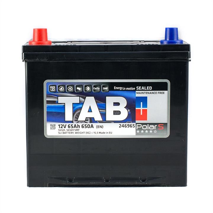 TAB 246965 Battery Tab Polar S 12V 65AH 650A(EN) L+ 246965
