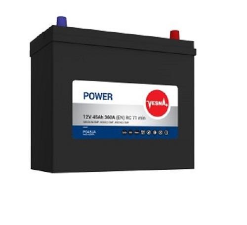Vesna 415645 Battery Vesna Power 12V 45AH 360A(EN) R+ 415645