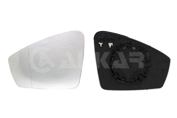 Side view mirror glass Volkswagen Touareg: 6471192 Alkar Wing mirror glass, left
