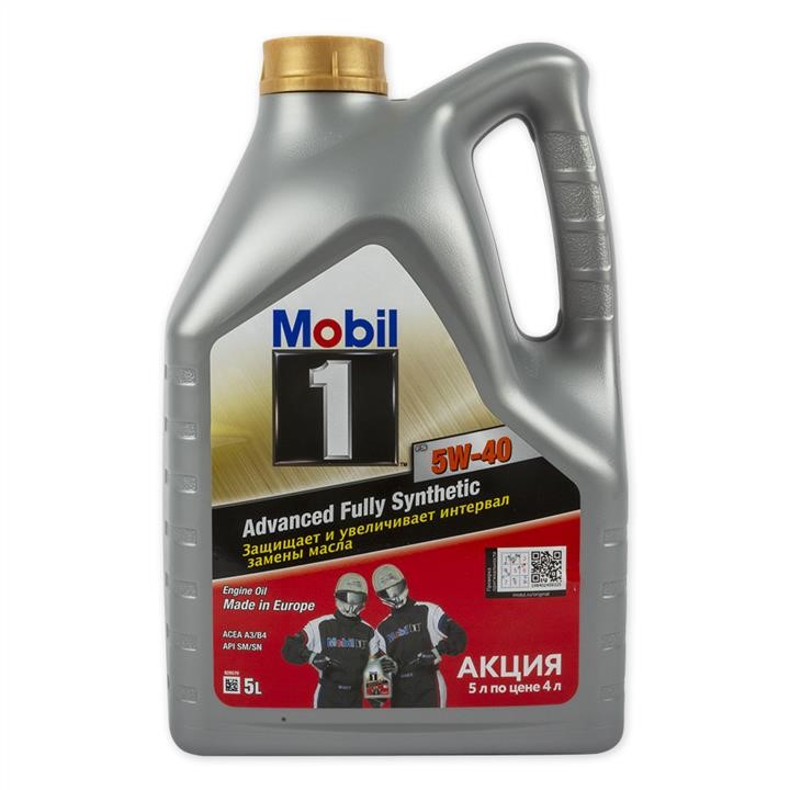 Mobil 155583 Engine oil Mobil 1 Full Synthetic 5W-40, 5L 155583