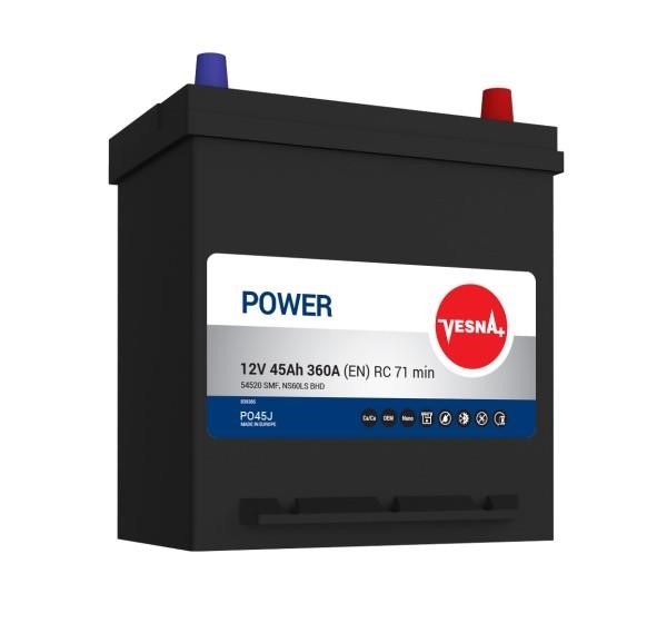 Vesna 415045 Battery Vesna Power 12V 45AH 360A(EN) R+ 415045